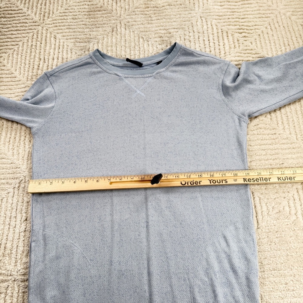 ATM Anthony Thomas Melillo Dress Womens S Blue Hemp Tencel Athleisure Cozy Luxe - Picture 11 of 15